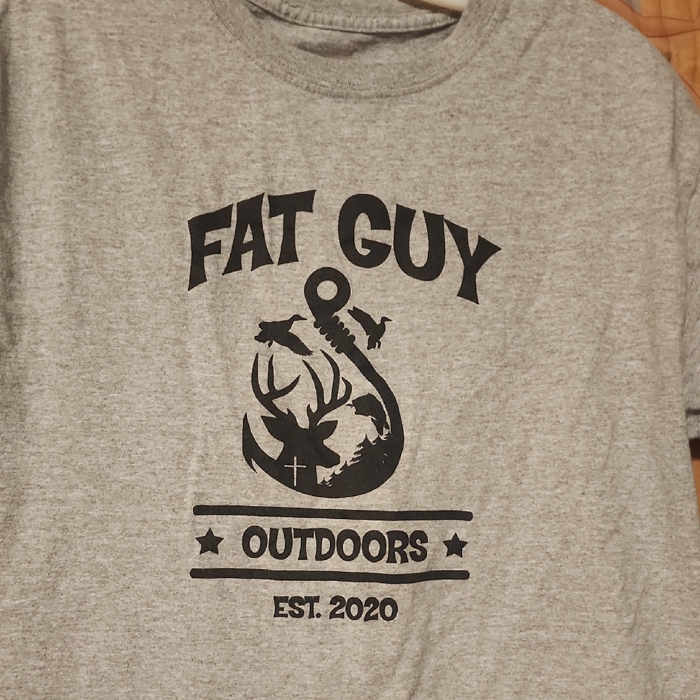 Hanes Gray Graphic Tee - Picture 2 of 5